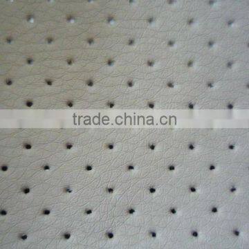 PVC Eyelet Leather for Car Seat Cover