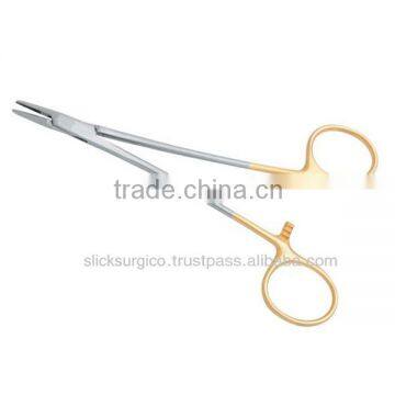 Crile Wood Needle Holder Tungsten Carbide German stainless steel needle holder