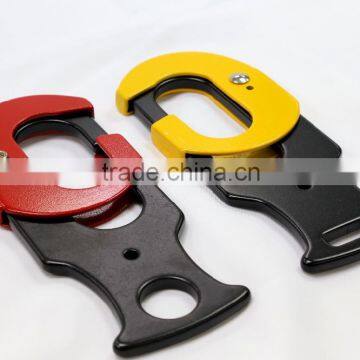Red & Black Automatic Latching Mechanism Quick Matel Safety Snap Hook photo-4