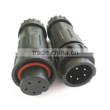 electric waterproof male/female 5 pin connector