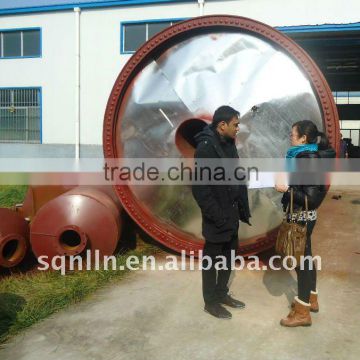 waste oil/tyre/plastic/rubber to more valueable oil /diesel distillation plant with CE ISO