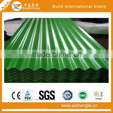 wavy Precoating roof steel (Chinese manufacturer)