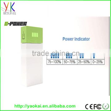 China best quality 5000mah portable power bank for all mobile phones