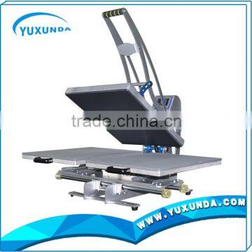 Yuxunda 40*40cm double stations heat transfer machine Magnetic Auto Open High Pressure Heat Press Machine