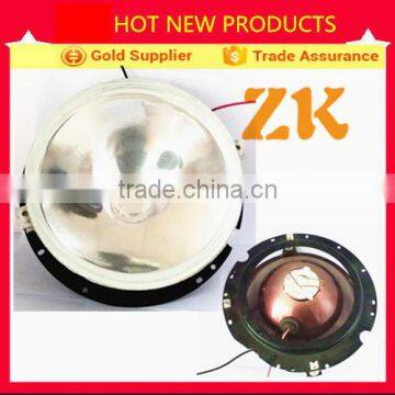 12V 24V H4 7'' inch round universal auto light auto lamp kit