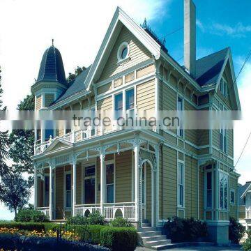 WPC Material coated steel frame structure house