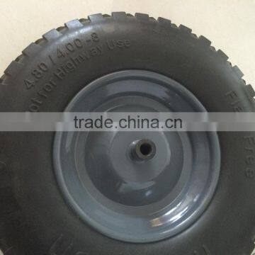 Heavy Capacity Strong PU Wheelbarrow Wheel 4.00-8 photo-4