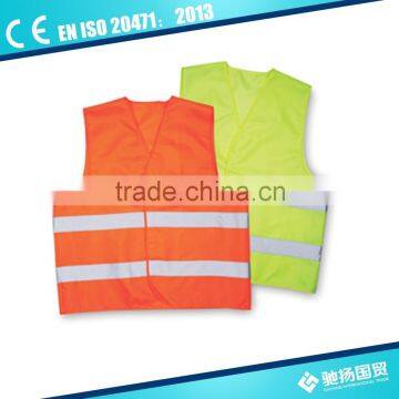 high visibility reflective safety vest EN ISO20471