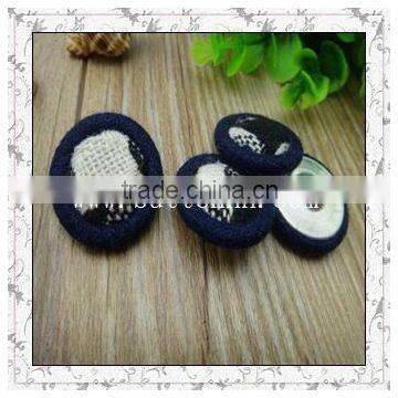 fashion garment accessory fabric covered eyelet button