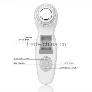 Professional Factory Skin Rejuvenation Photon 3MHz Ultrasound Beauty Apparatus Ultrasonic Ionic +Vibration+ Three Photonlights photo-3