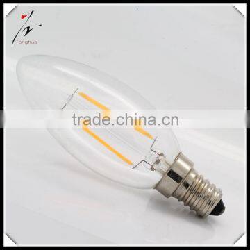 C35 /C35L Candel Abra Led Filament Bulb Globe Dimmable Edison Light Bulb E27 photo-3