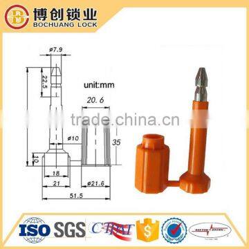 HIgh security seals Bolt seals for Customs Container seals BS8103