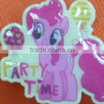 3D animal pvc sticker for kids