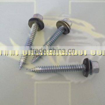 Hex head with washer type 17 point self tapping wood screw / Type-17 Self Tapping Screw/self Piercing Screws