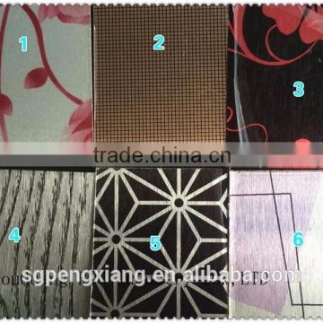 aluminum foil faced mdf pannel like profile