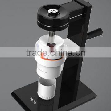 high quality high efficiency manual hand crank coffee grinder Adjustable coarseness steel conical burr coffee grinder