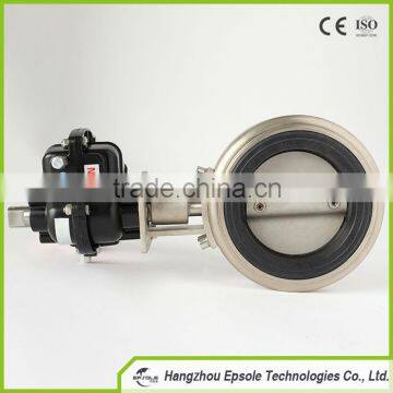 Electric Steel Gate Valve Flange Sanitary Butterfly Valve photo-6