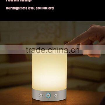 Hot Sale Portable Wireless Bluetooth Speakers With Smart Music Led Lamp FM photo-6