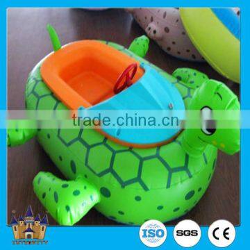 Kids inflatable motorized water toy Battery Bumper Boat