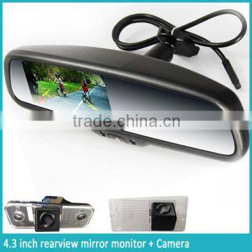 4.3 Inch Display Screen Rearview Mirror Monitor With Auto Dimming and Reverse Camera Display photo-3