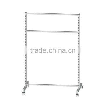 Double rail display rack