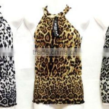 Wholesale Leopard Print Tops Shirts