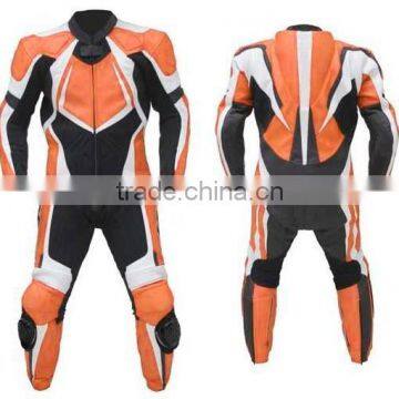 Leather Sports Racing Suit