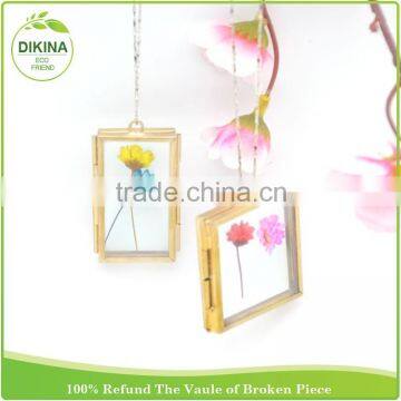 ~MINI Brass Love Art Glass Wedding Gift Letters , Anniversary Presents for Wife , Decoupage Wall Hanging Frame Shadow Box photo-5