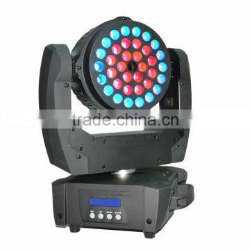 200mw green laser 36*10W led moving head wash
