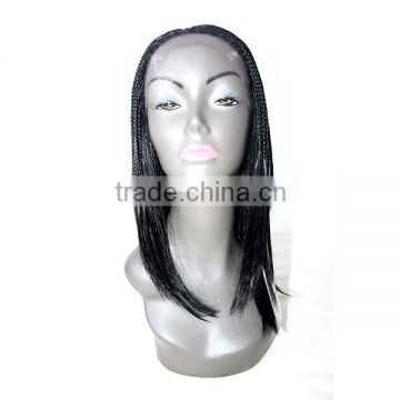 New arrival 189g long straight natural black wig synthetic wig