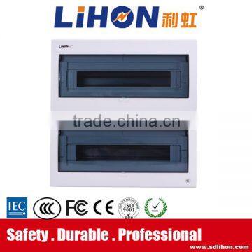 Large Way Auto Button Adjustable Din Rail ABS Cover Luxurious Outdoor Portable Power Distribution Box photo-3