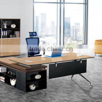 Beauty Design L Shape Wood Office Table for Modern Office Furniture