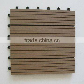 Waterproof WPC Decking Lows Outdoor Deck Tiles photo-2