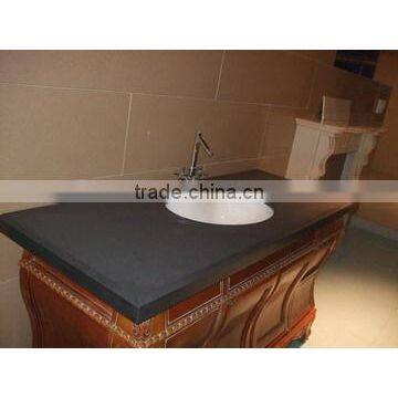 Artificial Marble Vanity Top, Black Artificial Stone Vanity Top, Man-made stone vanity tops