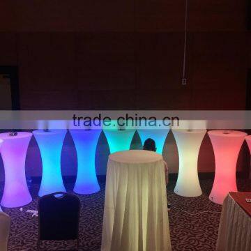 Hot Sale Cooking Table/Popular Bar Nightclub Party Glow LED Cocktail Table photo-3