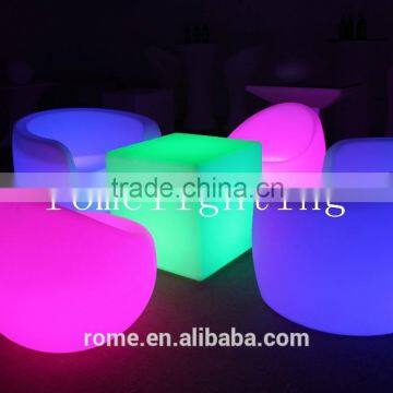 Waterproof Furniture Led Light up Outdoor Furniture Plastic Led Ball Chair/Home Furniture Sofa photo-4