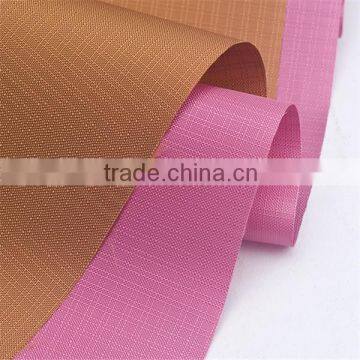 2016 new product shining pvc material for backpack/tent
