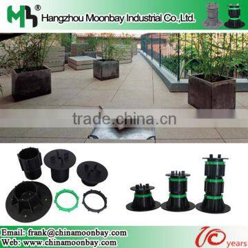 plastic pedestal---support system for tiles