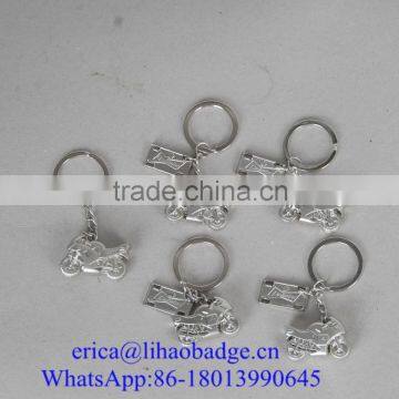 High Quality Custom Sliver Heart Shape Metal Key Chain photo-6