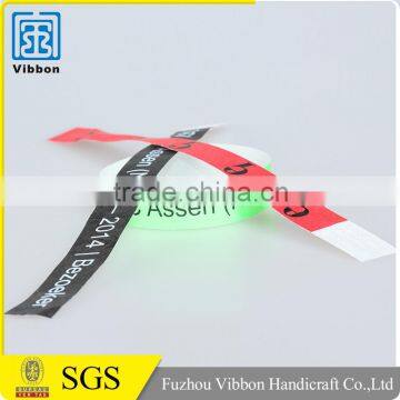 very strong sticker plain tyvek bracelet with running number