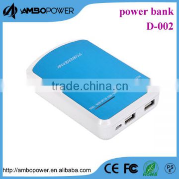 custom printed power bank 8000