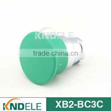 40mm mushroom waterproof push button cap green XB2-BC3C