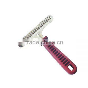 plastic pet rake comb