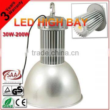 SAA CE RoHS TUV LED High Bay Light IP65 100W COB Industrial LED Light