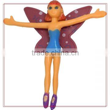 Welcome customized your own design bendable toys/OEM&ODM custom made angel design cartoon character pop bendable toys