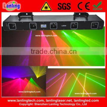 5 lens club party disco laser stage lighting