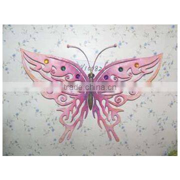 handicrafts Metal wall Art Home Decor jewelry wrought iron butterfly wall decor