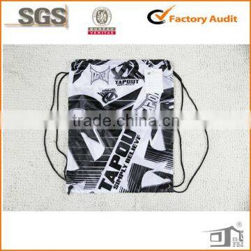 210D cheap polyester shoe bags logo imprint