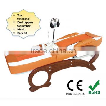 Hot Roller Electric Hydraulic Thermal Jade Wood Massage Bed