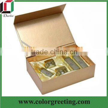 China factory high quality cardboard paper luxury makeup box